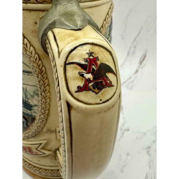 Budweiser Anheuser Busch Beer Stein 32 OZ 10" Limited Edition "G" Series #64834 - Picture 8 of 16